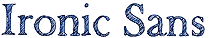 ironic_sans_logo